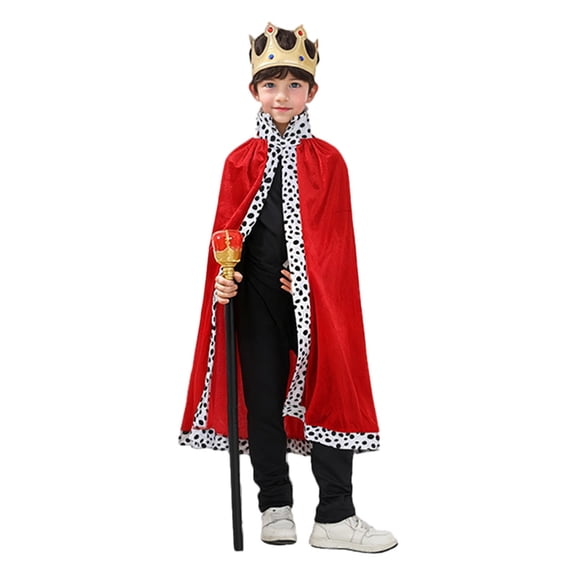 CONZONE Carnival Toddler Kids Prince Dress Up Funny Fairy Tale Stage Performance Clothes Sets