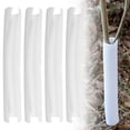thumbnail image 2 of Plastic Tree Guard Protector Wrap, 4/6-Pack Protective Cover for Saplings & Young Plants Against Deer, Rabbit & Cat Damage - Garden Plant Shield, Trunk Protector for Outdoor Use, 2 of 8