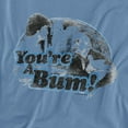 thumbnail image 2 of Rocky T-Shirt Youre A Bum Unisex Graphic Tee For Men & Women, 2 of 7