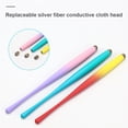 thumbnail image 2 of Stylus Pen Compatible Touch Screen Tablets Gradient Stylus Pencil Devices Slim Waist Stylus Fiber Tip for Touchscreen Purple Pink, 2 of 6