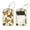 multicolored 4, variant on PhooArto 2 Pcs Luggage Tags, Colors Butterfly Vintage Map Privacy Cover ID Label with Stainless Steel Loop and Address Card for Travel Bag Suitcase