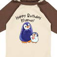 thumbnail image 4 of Inktastic Happy Birthday, Mama Cute Penguins Boys or Girls Long Sleeve Baby Bodysuit, 4 of 5