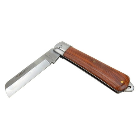 Morris Pocket Knife - Coping Blade Knife - Electrician Knife For Skinning Small Wire & Cable.