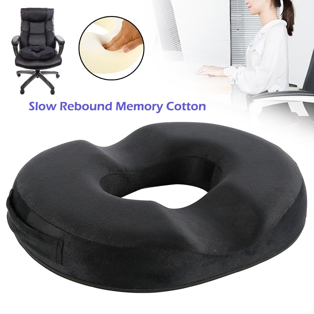 Universal Slow Rebound Memory Cotton Round Hip Pads Seat Donut Cushion