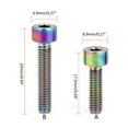 thumbnail image 5 of Colorful Bolt Rust resistant Bolt Versatile Bike Bolts Titanium Alloy Bolts Heavy Duty for Mountain Bike & Road Bike, 5 of 8