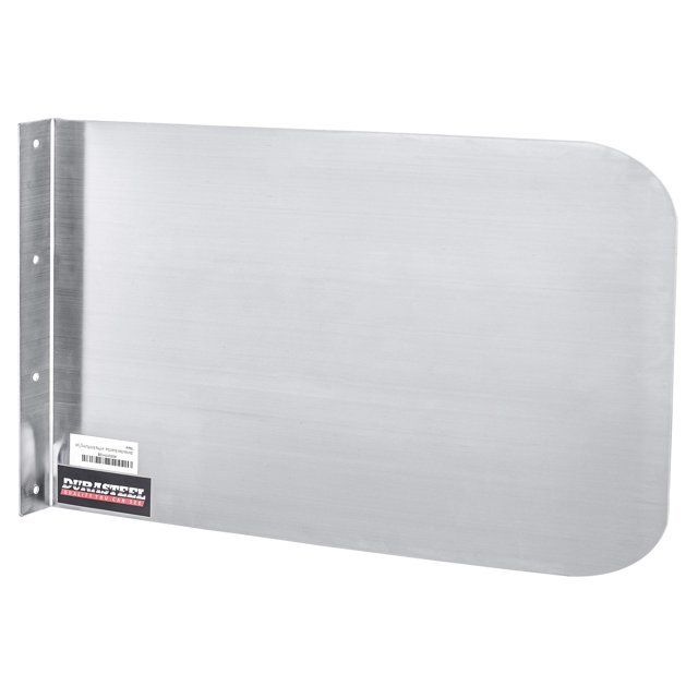 Durasteel Protector Contra Salpicaduras De Acero Inoxidable, 26 X 12 Pulgadas, Montaje En Pared, Escudo Comercial, Seguridad E Higiene En La Cocina, Pantalla Contra Salpicaduras De Cocina, Ideal Para