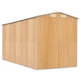 thumbnail image 6 of vidaXL Storage Shed Outdoor Storage Shed for Backyard Patio Galvanized Steel, 6 of 7