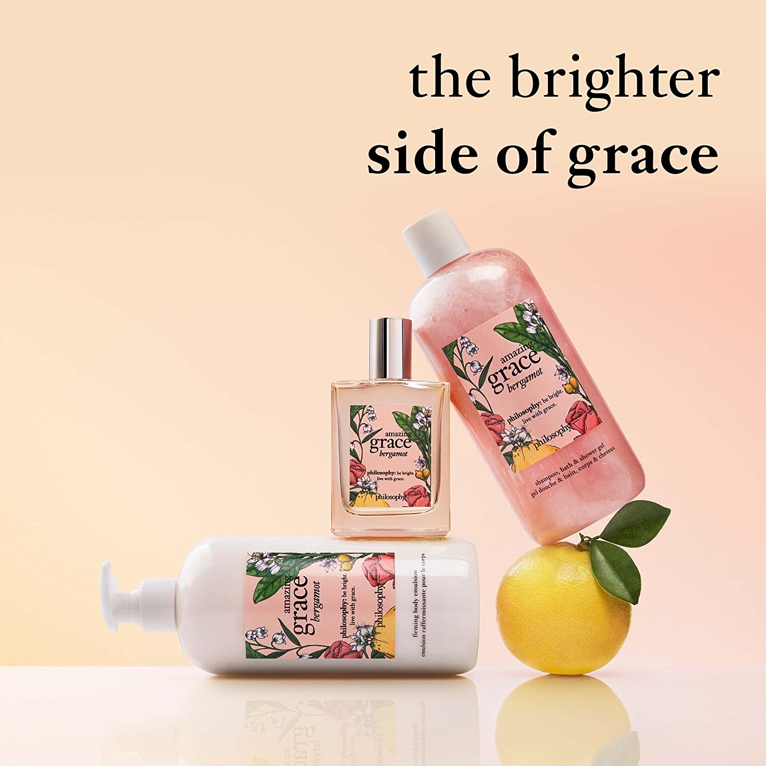 Amazing Grace Bergamot Shampoo Bath and Shower Gel by Philosophy for Unisex - 16 oz Shower Gel