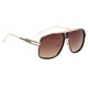 thumbnail image 3 of Moda Vintage 400 Al Mujeres Hombres Gafas de terre Cuadradas Retro - Marco Dorado Lente Roja, Se Describe Lente de oro con marco de Yinane Gafas de sol cuadradas para mujer, 3 of 7