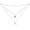 January, variant on SISGEM Dainty Non Tarnish Gold Plated 925 Sterling Silver Crescent Moon Double Layered Choker Necklace for Women, Triple Layered Moonstone Necklaces June Birthday Gift for Women