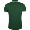 thumbnail image 2 of SOLS Mens Pasadena Tipped Short Sleeve Pique Polo Shirt, 2 of 4