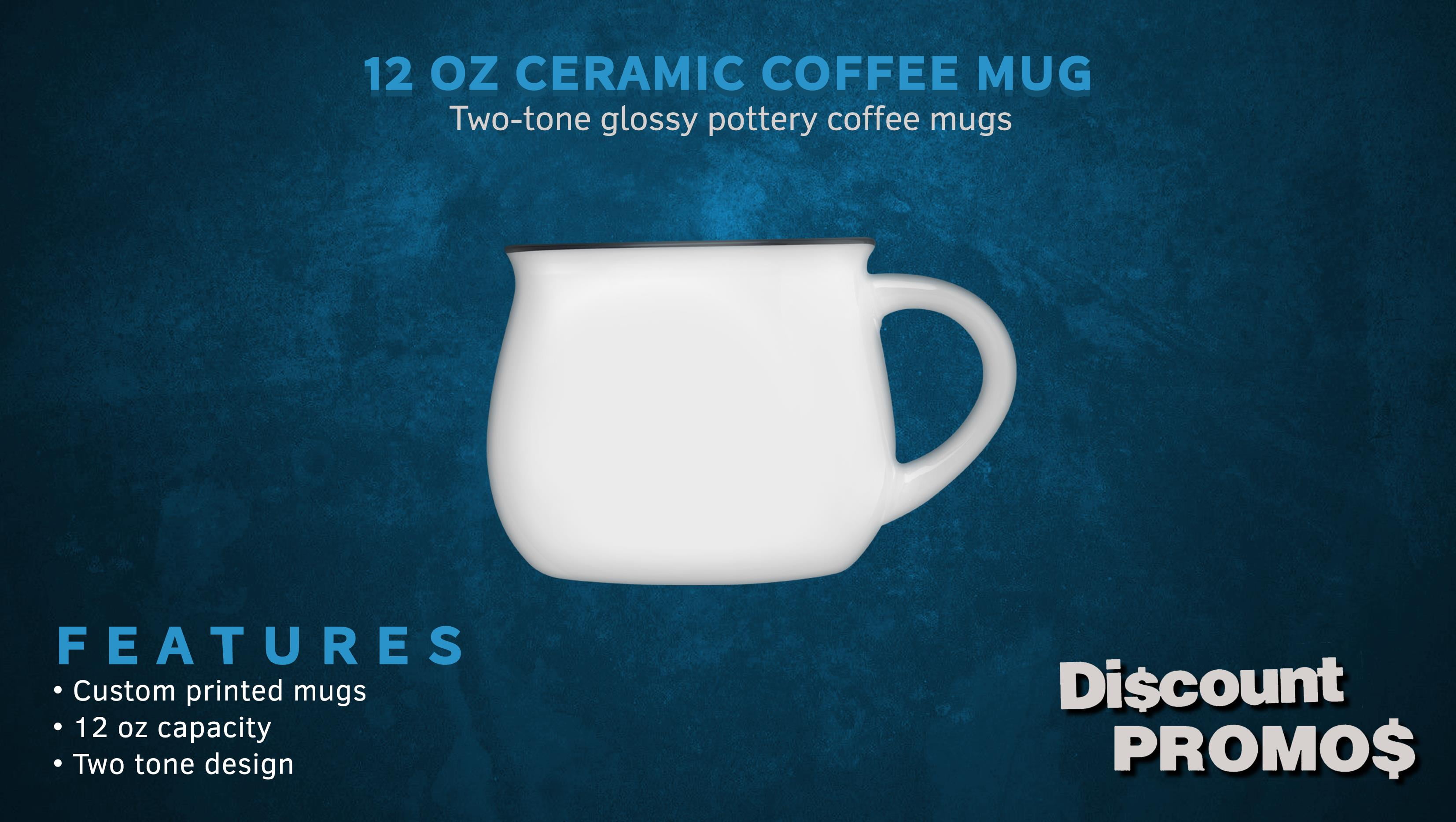 Glazed Campfire Coffee Mugs 12 oz. Set of 10, Bulk Pack - Perfect for Coffee, Tea, Espresso, Hot Cocoa, Other Beverages - White
