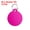 Rose Red, variant on Uxcell Aluminum Blank Tags 1.4 x 1.3 Inch, Round Metal Stamping Blanks Pet ID Label with Key Rings, Black 12Pcs