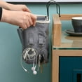 thumbnail image 4 of Bedside Caddy/Bedside Storage Bag Hanging Organizer for Bunk and Hospital Beds,Dorm Rooms Bed Rails,Can be Placed Glasses,Books,Mobile Phones,Keys, 4 of 9