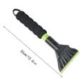 thumbnail image 2 of Oversized Ice Scrapers for Car Windshield, Snow Brush Scrapers Car Window Frost Removal with Foam Handle, Soft Blade for SUVs Trucks-Scratch（12.6 Inch,Green ）, 2 of 6