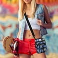 thumbnail image 6 of HAWEE Multifunction Phone Bag One Shoulder Phone Waist Bag Diagonal Cross Bag Smart Phone Case Outdoor Bag Triple Zip Hipster, 6 of 6