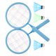 thumbnail image 2 of 1 juego de raquetas de bádminton ligeras para niños, juego de bádminton para exteriores., 2 of 6