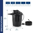 thumbnail image 3 of Alpine Corporation PLF2000U 2000-Gallon UV-C Filter,14 by 14 by 20-Inch, 3 of 15