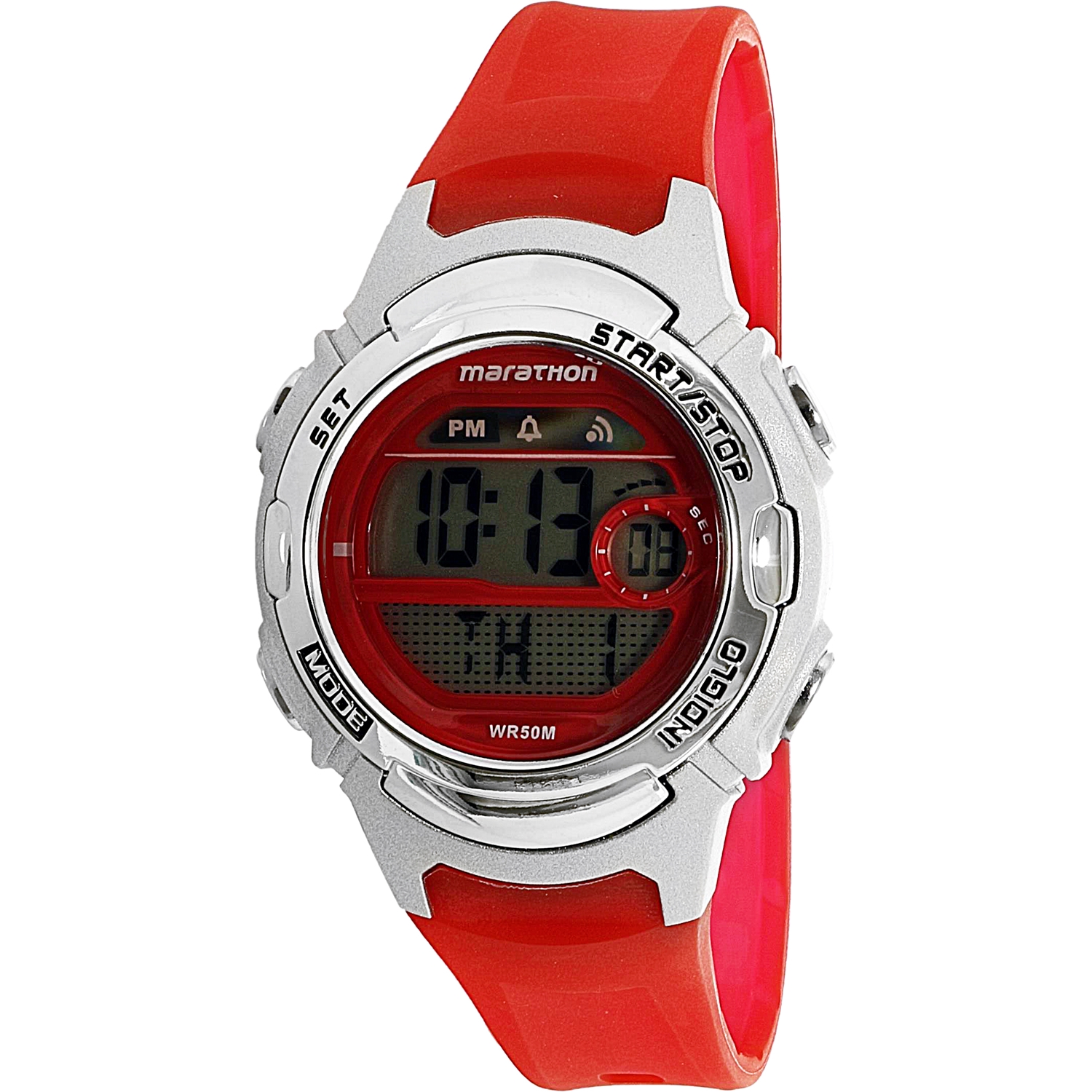 Timex Women's TW5M11300 Red Silicone Quartz Sport Watch Walmart Canada