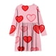 thumbnail image 4 of Vestidos de Manga Larga de las Niñas Tamaño 7-8 Elástico una Línea Twirly Patinador Cuello Redondo Vestido de Recital de la Escuela para Otoño Invierno, 4 of 6