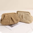 thumbnail image 4 of Women's Elegant Woven Shoulder Bag Fashionable Casual Handbag for Daily Use Lightweight Durable Design Accessory, 4 of 4