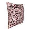 thumbnail image 2 of Haiem Cow Animal Skin Print Velvet Soft Solid Decorative Square Throw Pillow Covers Set with Elegant Piping Christmas Cushion Case for Sofa Bedroom Car-18"x18", 2 of 8