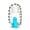 Blue, variant on Luminous Mini Ghost Keychain Pendant, Cute Spooky Pocket-Sized Halloween Glowing Decorations, Rustproof Waterproof Ring Clasp Backpack Accessory for Purse Bag Daily Decor Layout