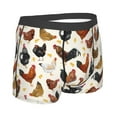 thumbnail image 3 of Naloa Roosters and Chickens Print Mens Underwear - Boxers for Men, Classic Briefs for Men, 3 of 9