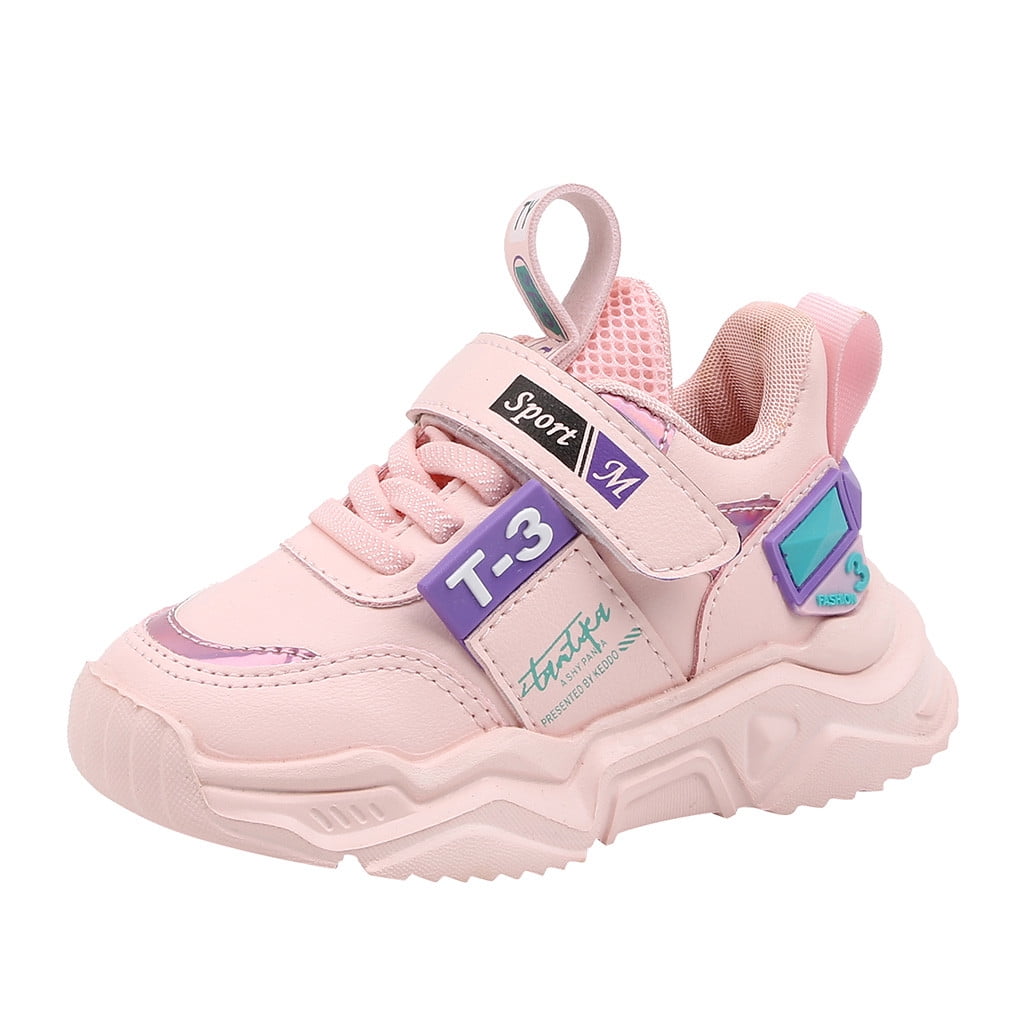 Drive out During ~ Strip off Baby Shoes Size 27 For 3 Years-3.5 Years New Fashion Children'S Neutral  Lightweight Outdoor Sports Casual Kids Sneakers Pink - Walmart.com