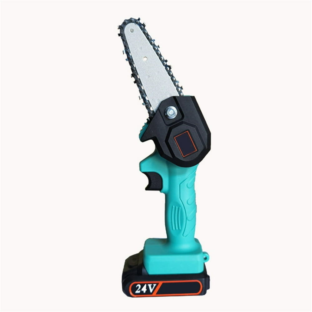 Portable Mini Chainsaw, 4 Inch Cordless Electric Protable Chainsaw with