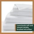 thumbnail image 2 of Rest Haven Soft and Durable Microfiber Sheet Set - Twin XL, White, 2 of 7