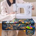 thumbnail image 4 of HELLHERO Butterfly Swarm Sewing Machine Pad to Keep Sewing Accessories Foldable Removable Storage Bag Sewing Machine Mats 25.2in×24.4 Inch for Woman Gifts, 4 of 5