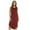 Burgundy, variant on Just Love Modal Sleeveless High Low Dress / Dresses for Women (Black, 2X)