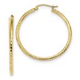 thumbnail image 1 of Boucles d'Oreilles Rondes en Or Jaune 10 Carats 2mm, 1 of 6