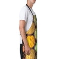 thumbnail image 3 of Lsque Spices And Herbs Waterproof Apron Chef Aprons for Men Heavy Duty Chemical Work Apron Extra Long Grilling Aprons with Adjustable Bib Apron, 3 of 9