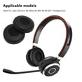 thumbnail image 3 of Almohadillas de repuesto ANGGREK Para auriculares Evolve 20 20se 30 30II 40 65 65+ de Cuero proteico, 3 of 8
