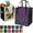 Wheat, variant on Custom Recyclable Two-Tone Non-Woven Totes, Set of 150, Personalized Bulk Pack, Stylish and Sustainable Grocery Bags Initials Birthday Gifts & Shopping Bags, Environmentally Friendly - Wheat