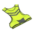 thumbnail image 1 of Gilet Réfléchissant Jaune Polyester Haute Visibilité pour le Cyclisme de Plein Air en Randonnée Pédestre, 1 of 8