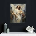 thumbnail image 5 of JRXY  Angel Canvas Wall Art Angel Wing Painting Prints Elegant Girls Picture Abstract Vintage Artwork for Living Room Home Decor Framed 12x16 in, 5 of 5