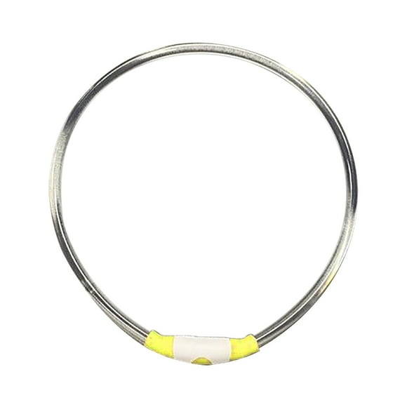 EGNMCR Pet Collars Multifunctional LED Dog Collar TPU Can Cut USB Rechargeable Lighting Collar D og collar