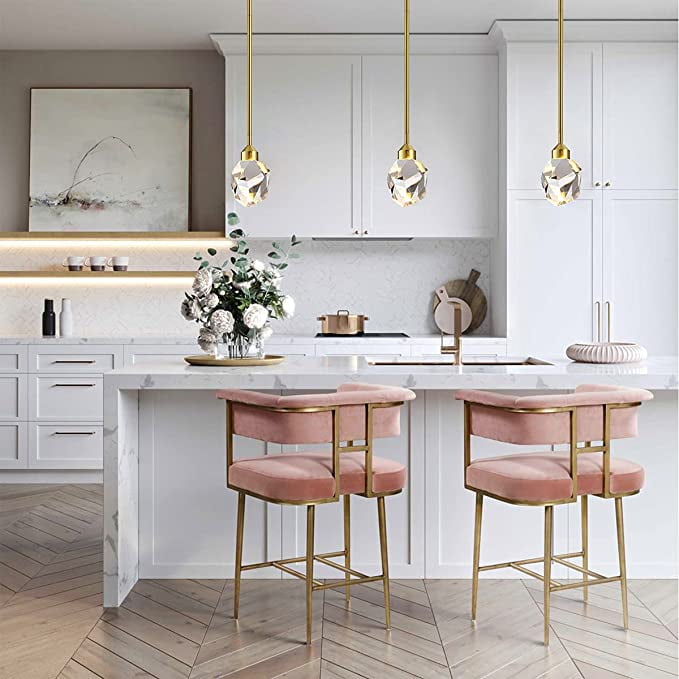Crystal pendant lights for kitchen island deals