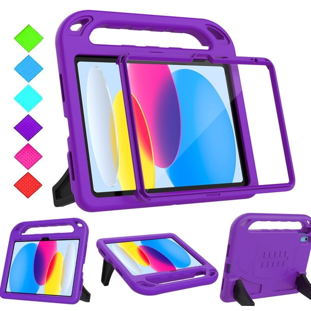 Funda para iPad BMOUO Kids para iPad de 11ª y 10ª generación de 10,9 pulgadas con pantalla