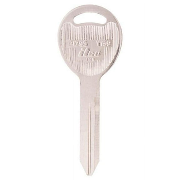 ILCO Chrysler Nickel Plated Automotive Key Y159 / P1795 (10-Pack) IAL01604022