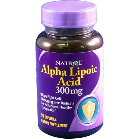 Natrol Acide alpha-lipoïque caplets, 50 CT