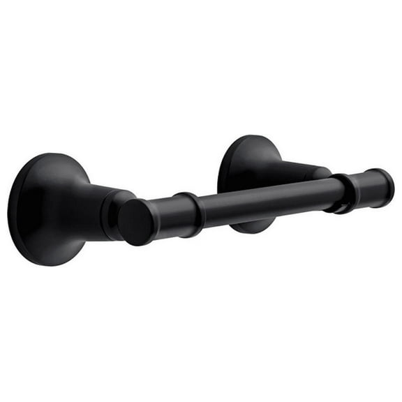 Delta CML50-MB Chamberlain Bath Toilet Paper Holder Matte Black