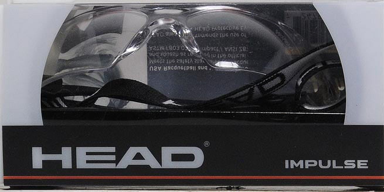 HEAD Impulse Racquetball Protective Eyewear with Band, Ideal for Racquet Sports
