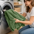 thumbnail image 5 of RIVERSIDE 8 Piece Cotton Towel Set 2 Bath 27x54 and 2 Hand Towels 16x28 with 4 Washcloths 12x12 Soft Absorbent - Sage, 5 of 9