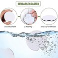thumbnail image 2 of Sublimation Diy Car Cup Coaster With Absorbent Neoprene, 20 Pieces - Jxlgv, 2 of 5