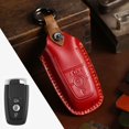 thumbnail image 1 of Car Key Fob Cover Case Protector For Ford Focus Mondeo Edge Car Key Case Fob Cover Leather Crazy Horse, 1 of 24