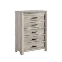Picket House Furnishings Keely 5-Drawer Chest in White